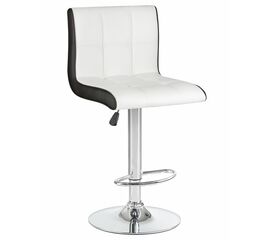 Стул барный DOBRIN CANDY, бело-чёрный, Вариант: бело-чёрный | Интернет магазин мебели и декора LifeDekor