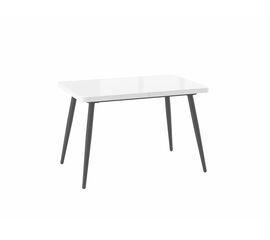 Стол Вояж 120, Белый Оптивайт/Черный | Интернет магазин мебели и декора LifeDekor
