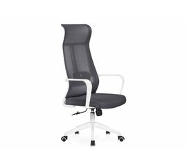 Компьютерное кресло Tilda dark gray / white | Интернет магазин мебели и декора LifeDekor