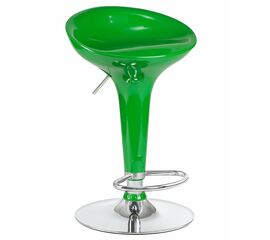 Стул барный DOBRIN BOMBA, зелёный металлик, Вариант: зелёный металлик | Интернет магазин мебели и декора LifeDekor