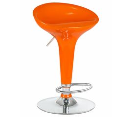 Стул барный DOBRIN BOMBA, оранжевый, Вариант: оранжевый | Интернет магазин мебели и декора LifeDekor