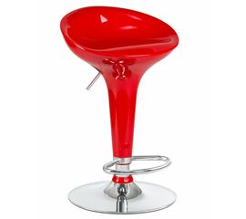 Стул барный DOBRIN BOMBA, красный, Вариант: красный | Интернет магазин мебели и декора LifeDekor