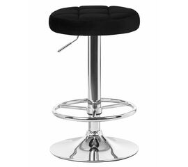 Табурет барный DOBRIN BRUNO, черный велюр (MJ9-101), Вариант: черный велюр (MJ9-101) | Интернет магазин мебели и декора LifeDekor