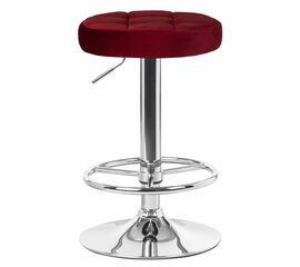 Табурет барный DOBRIN BRUNO, бордовый велюр (MJ9-43), Вариант: бордовый велюр (MJ9-43) | Интернет магазин мебели и декора LifeDekor