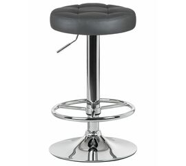 Табурет барный DOBRIN BRUNO, серый, Вариант: серый | Интернет магазин мебели и декора LifeDekor