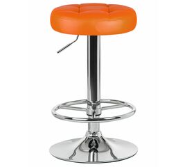 Табурет барный DOBRIN BRUNO, оранжевый, Вариант: оранжевый | Интернет магазин мебели и декора LifeDekor