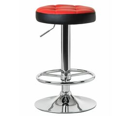 Табурет барный DOBRIN BRUNO, красно-чёрный, Вариант: красно-чёрный | Интернет магазин мебели и декора LifeDekor