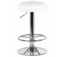 Табурет барный DOBRIN BRUNO, белый, Вариант: белый | Интернет магазин мебели и декора LifeDekor