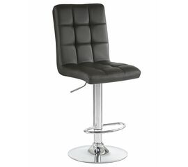 Стул барный DOBRIN KRUGER, чёрный, Вариант: чёрный | Интернет магазин мебели и декора LifeDekor