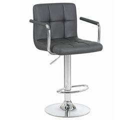 Стул барный DOBRIN KRUGER ARM, серый, Вариант: серый | Интернет магазин мебели и декора LifeDekor