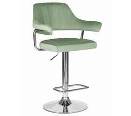 Стул барный DOBRIN CHARLY, пудрово-мятный велюр (MJ9-87), Вариант: пудрово-мятный велюр (MJ9-87) | Интернет магазин мебели и декора LifeDekor