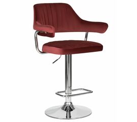 Стул барный DOBRIN CHARLY, винный велюр (MJ9-35), Вариант: винный велюр (MJ9-35) | Интернет магазин мебели и декора LifeDekor