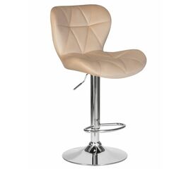 Стул барный DOBRIN BARNY, бежевый велюр (MJ9-10), Вариант: бежевый велюр (MJ9-10) | Интернет магазин мебели и декора LifeDekor