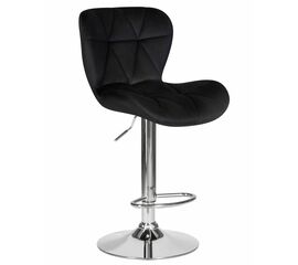 Стул барный DOBRIN BARNY, черный велюр (MJ9-101), Вариант: черный велюр (MJ9-101) | Интернет магазин мебели и декора LifeDekor