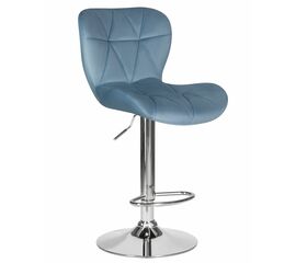 Стул барный DOBRIN BARNY, пудрово-голубой велюр (MJ9-74), Вариант: пудрово-голубой велюр (MJ9-74) | Интернет магазин мебели и декора LifeDekor