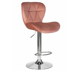 Стул барный DOBRIN BARNY, пудрово-розовый велюр (MJ9-32), Вариант: пудрово-розовый велюр (MJ9-32) | Интернет магазин мебели и декора LifeDekor