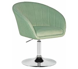 Кресло дизайнерское DOBRIN EDISON, мятный велюр (1922-8), Вариант: мятный велюр (1922-8) | Интернет магазин мебели и декора LifeDekor