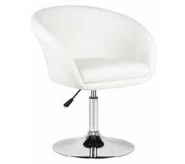 Кресло дизайнерское DOBRIN EDISON, белый, Вариант: белый | Интернет магазин мебели и декора LifeDekor