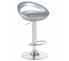 Стул барный DOBRIN DISCO, серебряный, Вариант: серебряный | Интернет магазин мебели и декора LifeDekor