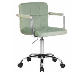 Офисное кресло для персонала DOBRIN TERRY, мятный велюр (MJ9-87), Вариант: мятный велюр (MJ9-87) | Интернет магазин мебели и декора LifeDekor