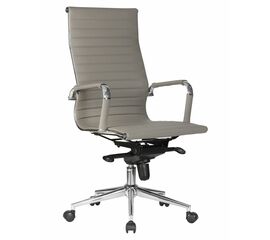 Офисное кресло для руководителей DOBRIN CLARK, серый, Вариант: серый | Интернет магазин мебели и декора LifeDekor