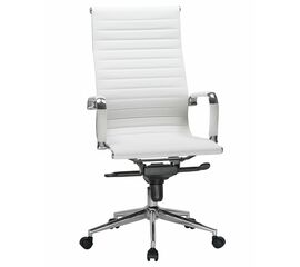 Офисное кресло для руководителей DOBRIN CLARK, белый, Вариант: белый | Интернет магазин мебели и декора LifeDekor