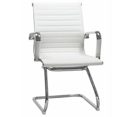 Офисное кресло для посетителей DOBRIN CODY, белый, Вариант: белый | Интернет магазин мебели и декора LifeDekor