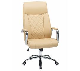 Офисное кресло для руководителей DOBRIN HARRY, бежевый, Вариант: бежевый | Интернет магазин мебели и декора LifeDekor