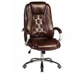 Офисное кресло для руководителей DOBRIN MILLARD, коричневый, Вариант: коричневый | Интернет магазин мебели и декора LifeDekor