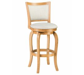 Стул барный DOBRIN VIVIAN BAR, бежевый, дуб, Вариант: бежевый, дуб | Интернет магазин мебели и декора LifeDekor