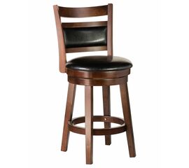 Стул полубарный DOBRIN BUDDY BAR, эспрессо, чёрный, Вариант: эспрессо, чёрный | Интернет магазин мебели и декора LifeDekor