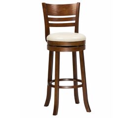 Стул барный DOBRIN WILLIAM BAR, шоколад, кремовый, Вариант: шоколад, кремовый | Интернет магазин мебели и декора LifeDekor