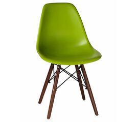 Стул обеденный LMZL-PP623, ножки тёмный бук, цвет сиденья салатовый, Вариант: ножки тёмный бук, цвет сиденья салатовый | Интернет магазин мебели и декора LifeDekor