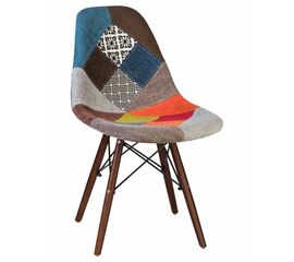 Стул обеденный LMZL-PP623, ножки тёмный бук, цвет сиденья мозаика, Вариант: ножки тёмный бук, цвет сиденья мозаика | Интернет магазин мебели и декора LifeDekor