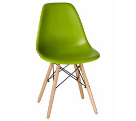 Стул обеденный DOBRIN DSW, ножки светлый бук, цвет салатовый (G-08), Вариант: ножки светлый бук, цвет салатовый (G-08) | Интернет магазин мебели и декора LifeDekor