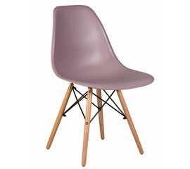 Стул обеденный DOBRIN DSW, ножки светлый бук, цвет сиреневый (P-04), Вариант: ножки светлый бук, цвет сиреневый (P-04) | Интернет магазин мебели и декора LifeDekor