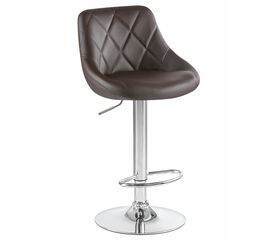 Стул барный DOBRIN LOGAN, коричневый, Вариант: коричневый | Интернет магазин мебели и декора LifeDekor