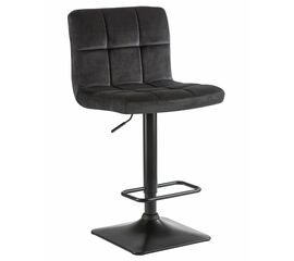 Стул барный DOBRIN DOMINIC, черный велюр (MJ9-101), Вариант: черный велюр (MJ9-101) | Интернет магазин мебели и декора LifeDekor
