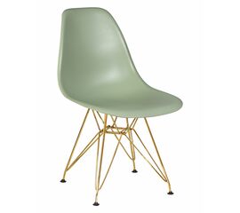 Стул обеденный DOBRIN DSR, ножки золотые, цвет мятный (NX-G-09), Вариант: ножки золотые, цвет мятный (NX-G-09) | Интернет магазин мебели и декора LifeDekor