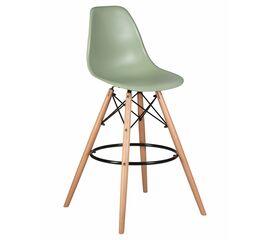 Стул барный DOBRIN DSW BAR, ножки светлый бук, цвет мятный (NX-G-09), Вариант: ножки светлый бук, цвет мятный (NX-G-09) | Интернет магазин мебели и декора LifeDekor