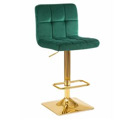 Стул барный DOBRIN GOLDIE, зеленый велюр (MJ9-88), Вариант: зеленый велюр (MJ9-88) | Интернет магазин мебели и декора LifeDekor
