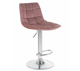 Стул барный DOBRIN TAILOR, пудрово-розовый велюр (MJ9-32), Вариант: пудрово-розовый велюр (MJ9-32) | Интернет магазин мебели и декора LifeDekor
