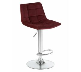 Стул барный DOBRIN TAILOR, винный велюр (MJ9-35), Вариант: винный велюр (MJ9-35) | Интернет магазин мебели и декора LifeDekor