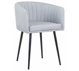Стул обеденный DOBRIN ALINA, серо-голубая ткань (LAR-106D-23), Вариант: серо-голубая ткань (LAR-106D-23) | Интернет магазин мебели и декора LifeDekor