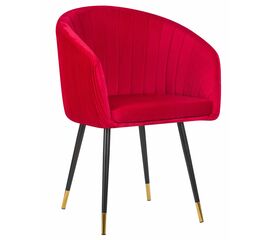 Стул обеденный DOBRIN MARY, малиновый велюр (1922-14), Вариант: малиновый велюр (1922-14) | Интернет магазин мебели и декора LifeDekor