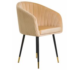 Стул обеденный DOBRIN MARY, песочный велюр (1922-3), Вариант: песочный велюр (1922-3) | Интернет магазин мебели и декора LifeDekor
