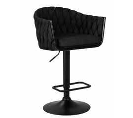 Стул барный DOBRIN LEON, черная ткань (LAR-275-50), Вариант: черная ткань (LAR-275-50) | Интернет магазин мебели и декора LifeDekor