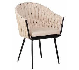 Стул обеденный DOBRIN MATILDA, бежевая ткань (LAR 275-1), Вариант: бежевая ткань (LAR 275-1) | Интернет магазин мебели и декора LifeDekor