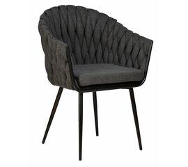 Стул обеденный DOBRIN MATILDA, графитовая ткань (LAR-275-21), Вариант: графитовая ткань (LAR-275-21) | Интернет магазин мебели и декора LifeDekor