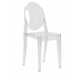 Стул обеденный DOBRIN VICTORIA GHOST, цвет прозрачный | Интернет магазин мебели и декора LifeDekor